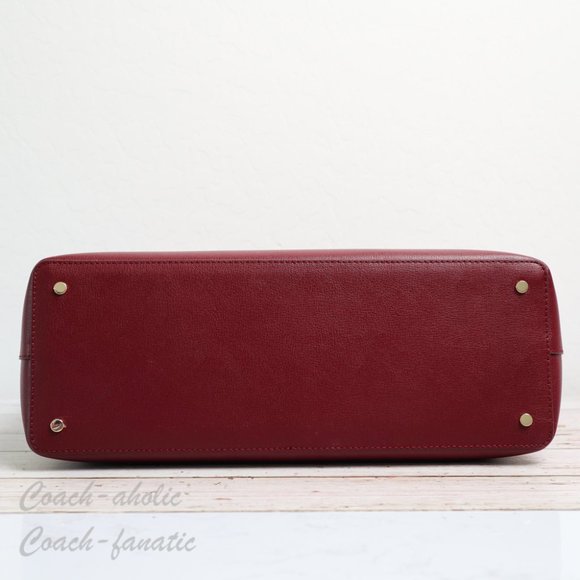 NWT Kate Spade Adel Leather Tote in Cherrywood - Picture 6 of 9